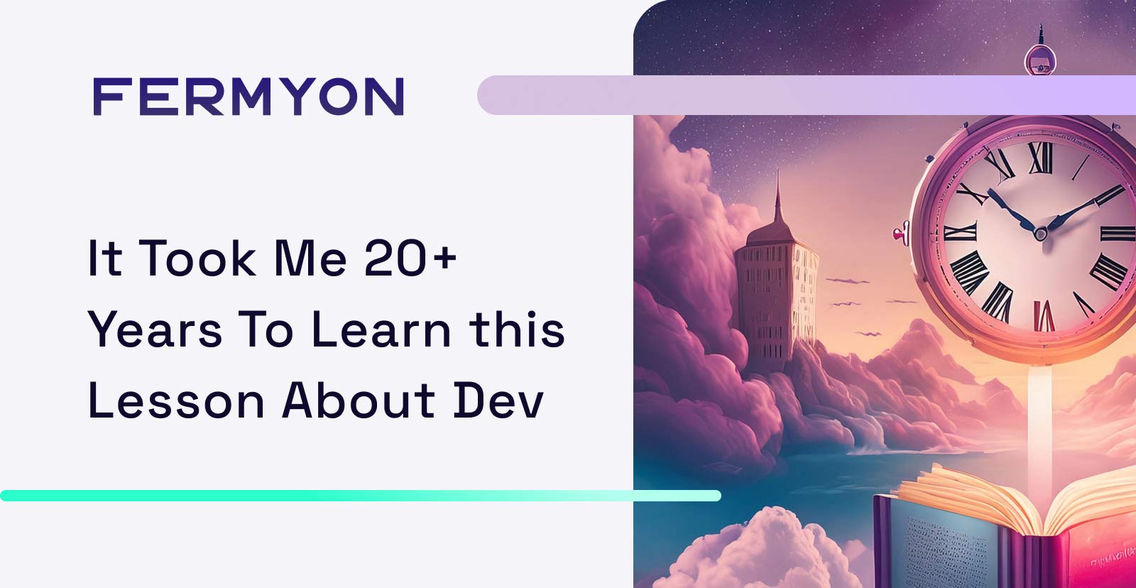 It Took Me 20+ Years To Learn This Lesson About Dev