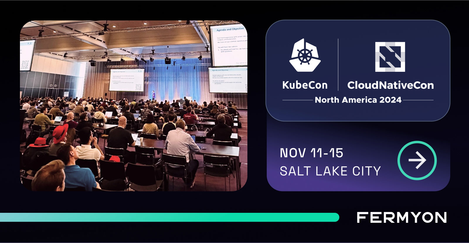 Join Fermyon at KubeCon + CloudNativeCon NA 2024, in Salt Lake City